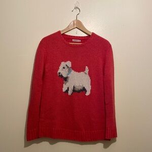 CATH KIDSTON LONDON WOOL ALPACA BLEND PRINTED SWEATER. Size Xs